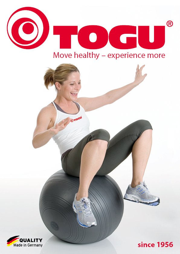 Togu - Peso A Sfera Stonie, Manubrio Ergonomico Per Fitness E Fisioterapia, Vari Pesi, Prodotto In Germania